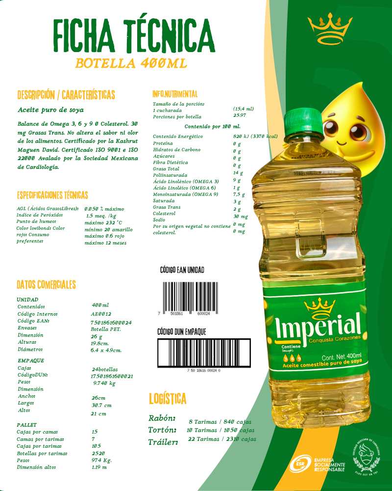 Detalle 400 ml móvil